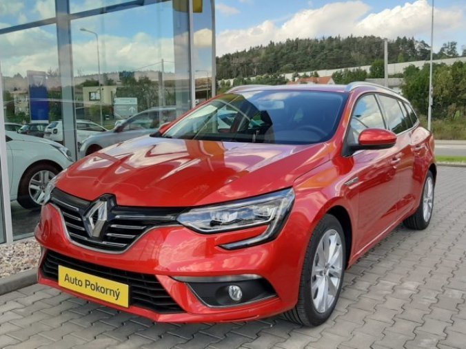 Renault Mégane, Intens TCe 140 GPF Grandtour, barva červená