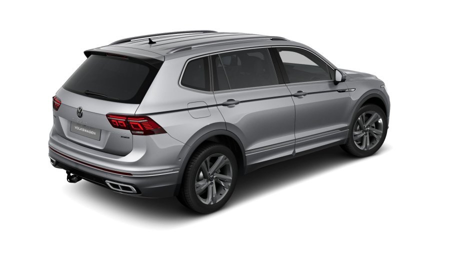 Volkswagen Tiguan Allspace, Allspace R-Line 2,0 TDI 142 kW 4M 7DSG, barva stříbrná