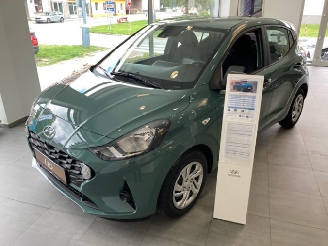 Hyundai i10, 1,0i 49 kW (95 NAT) 5 st. man, barva zelená