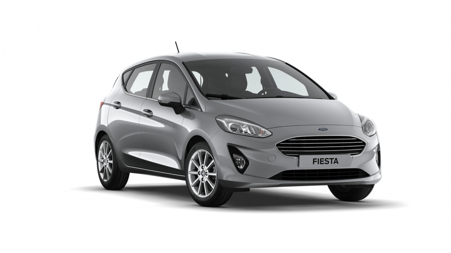 Ford Fiesta, Titanium, 5dveřová, 1.1 63 kW/85 k, 5st. manuální, barva stříbrná