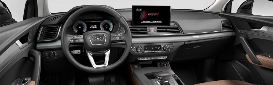 Audi Q5 Sportsback, Q5 SB S line 40 TDI 150kW quattro, barva modrá