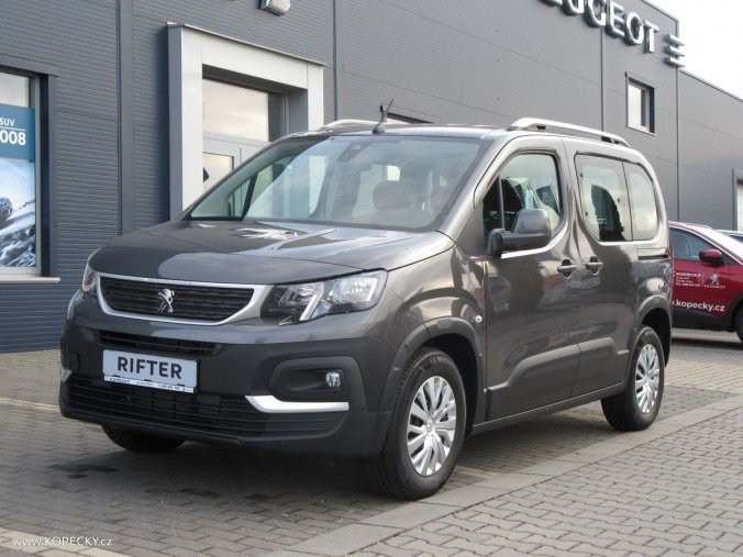 Peugeot Rifter, ACTIVE 1.5 BlueHDi 100 MAN5, barva šedá