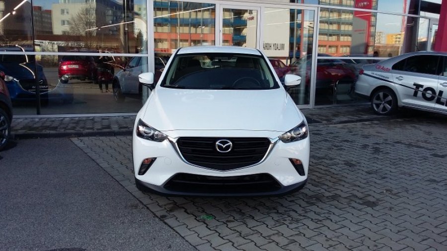 Mazda CX-3, 2,0 Skyactiv-G121, barva bílá