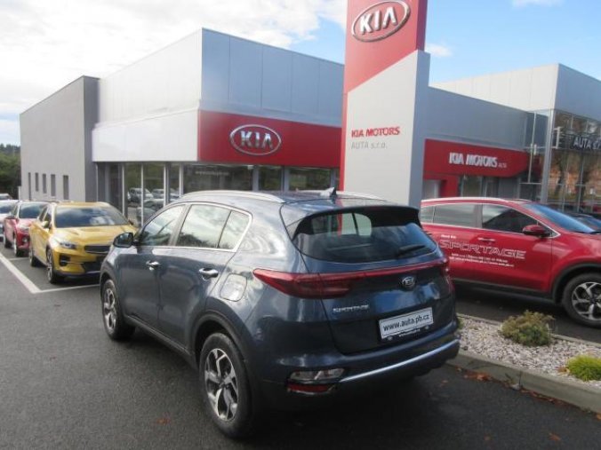 Kia Sportage, 1,6 GDi 4x2 TOP, barva modrá