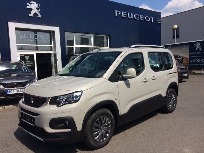 Peugeot Rifter, ALLURE 1.5 BlueHDi 130k MAN6, barva béžová