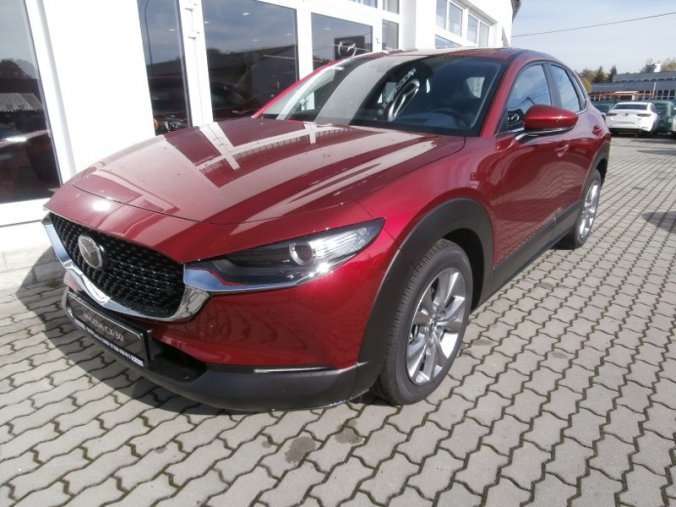 Mazda CX-30, 2,0i 122 PS, barva červená