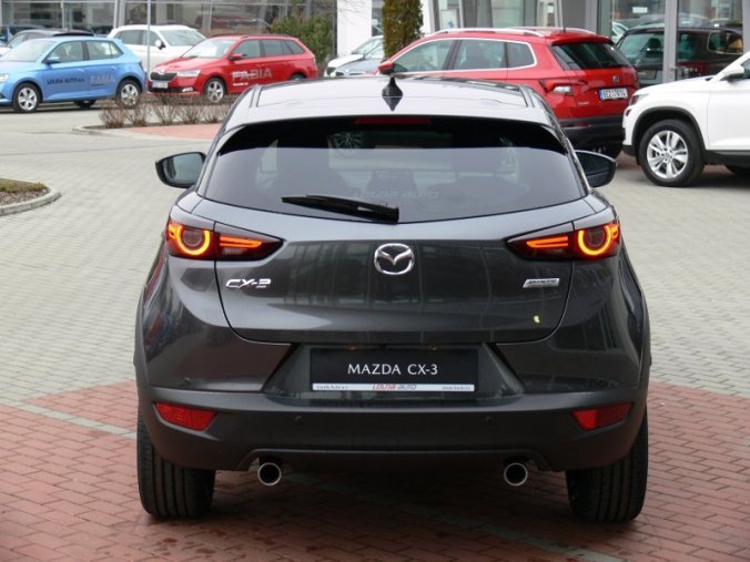 Mazda CX-3, 2.0 Skyactiv G121 + NAVI, barva šedá