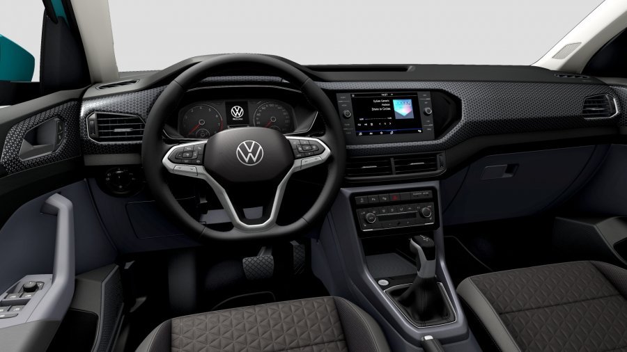 Volkswagen T-Cross, T-Cross Style 1,5 TSI 110 kW 7DSG, barva tyrkysová