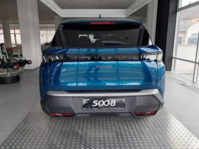 Peugeot 5008, Peugeot 5008 Allure Pack Hybrid 136 e-DCS6, barva modrá