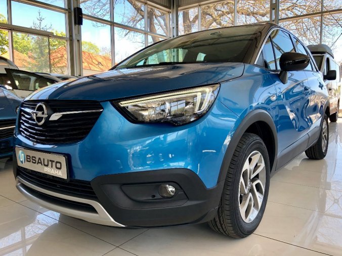 Opel Crossland X, Innovation 1,2 Turbo+ZP zdarma, barva modrá