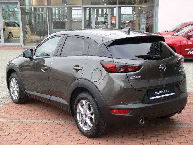 Mazda CX-3, 2.0 Skyactiv G121 + NAVI, barva šedá