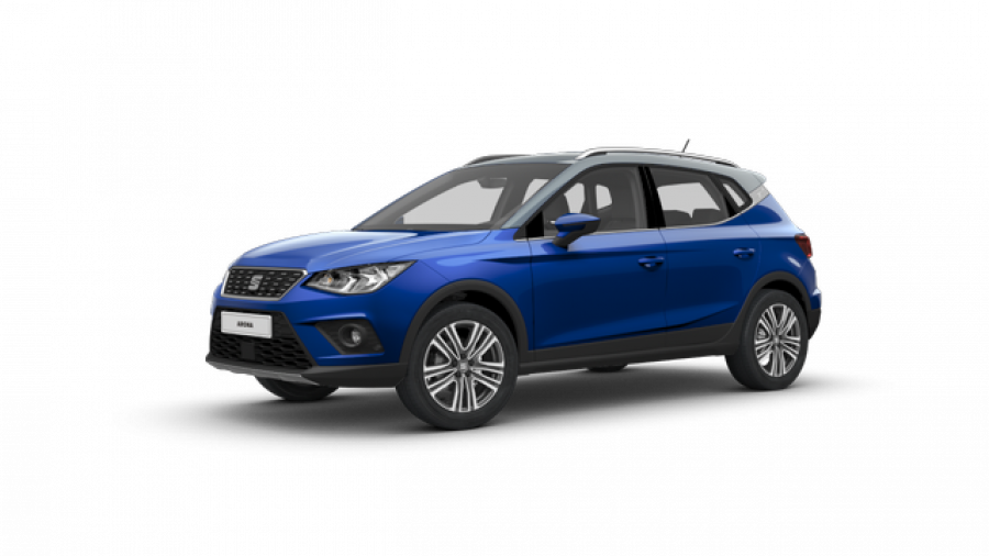 Seat Arona, Xcellence 1.0 TGI 90k CNG, barva modrá