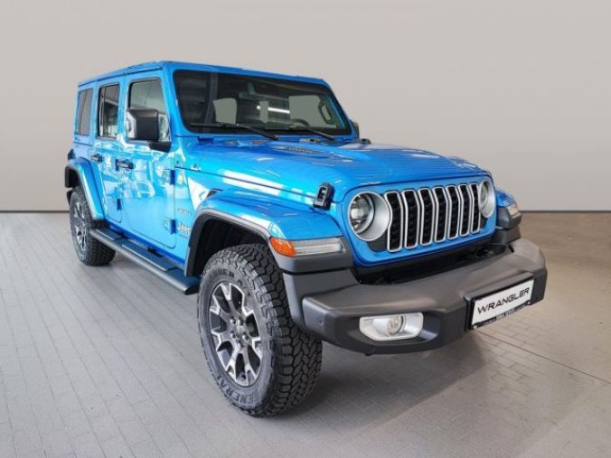 Jeep Wrangler, Sahara 2.0 Turbo 4WD, barva zelená