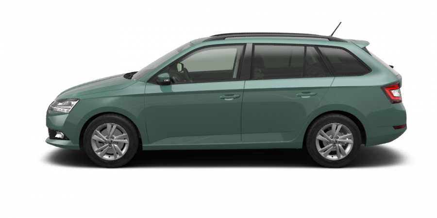 Škoda Fabia, 1,0 TSI 81 kW 6-stup. mech., barva zelená