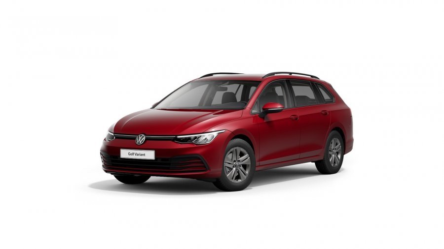 Volkswagen Golf Variant, Golf Variant Life 1,0 TSI 6G, barva červená