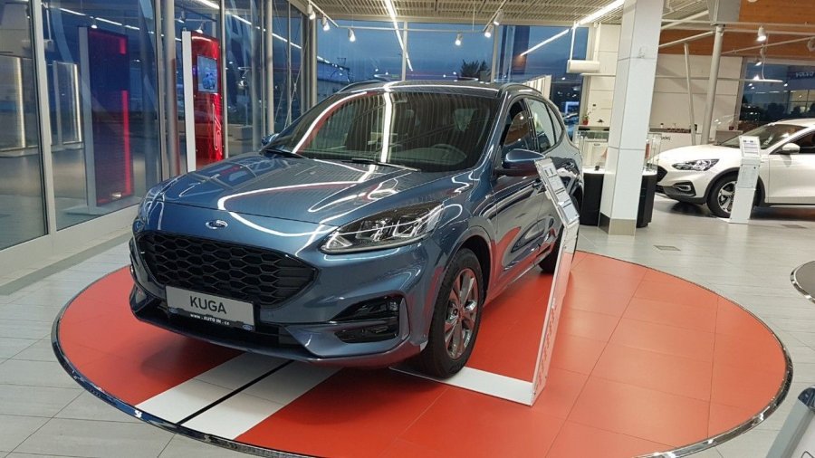 Ford Kuga, SUV, ST-LINE SUV 1,5 EcoBoost 110 kW / 150 k, barva modrá