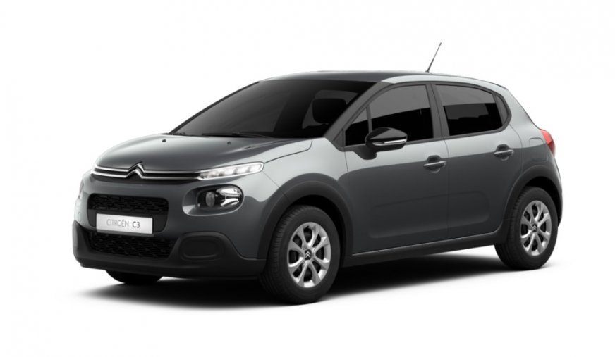 Citroën C3, 1.2 PureTech 82, barva šedá