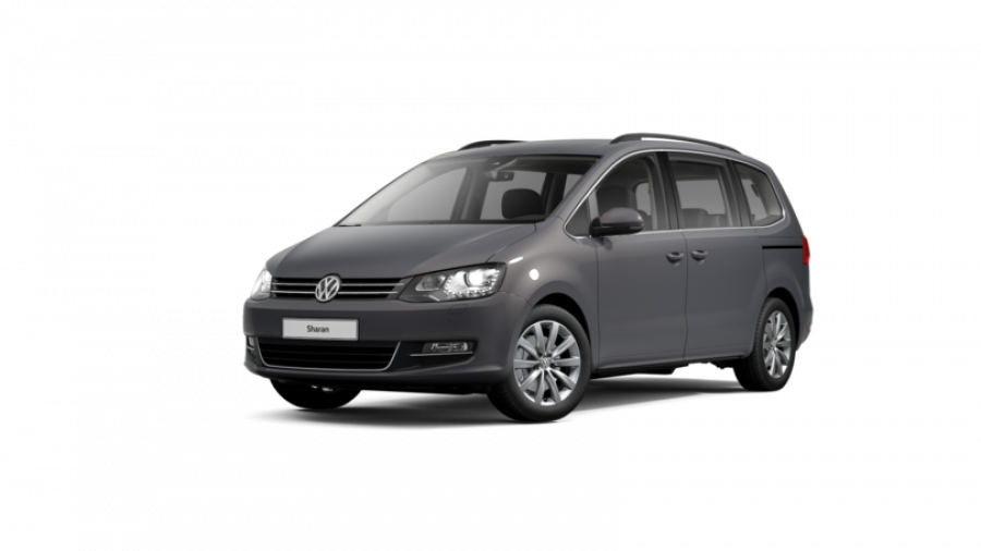 Volkswagen Sharan, 2.0 TDI 6DSG, barva šedá