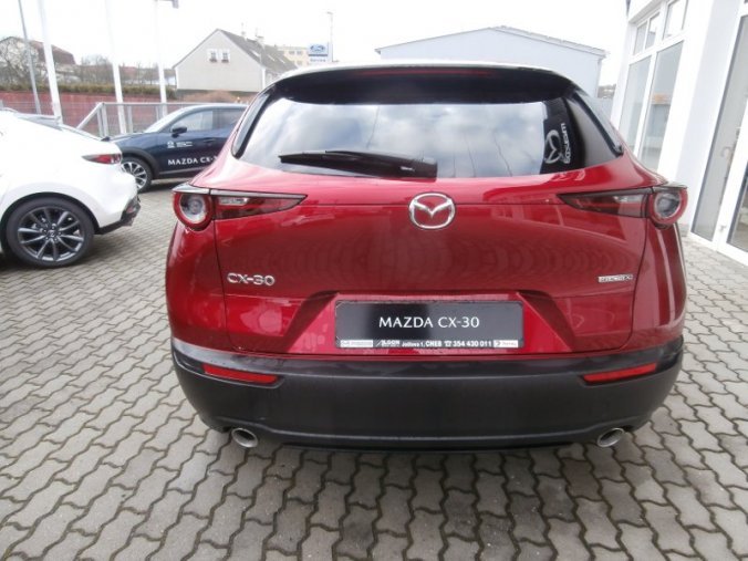 Mazda CX-30, 2,0i X180 PS, barva červená