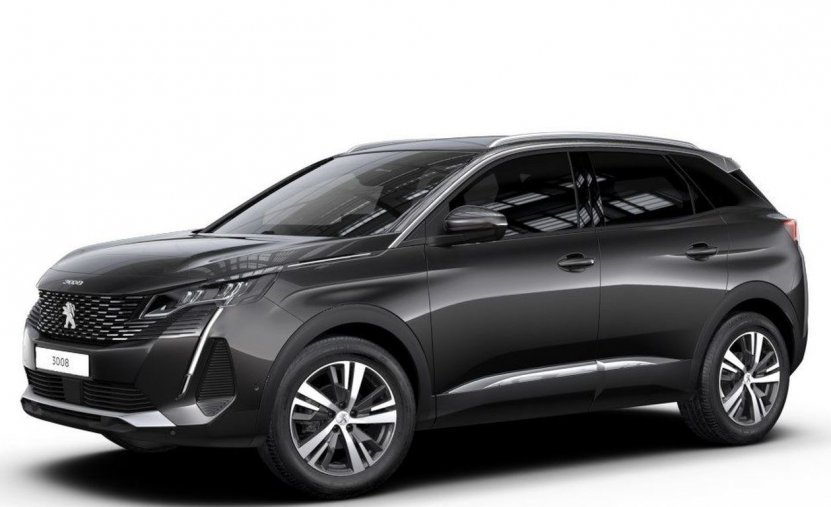 Peugeot 3008, ALLURE PACK 1.5 BlueHDi 130 MAN6 - N4501, barva šedá