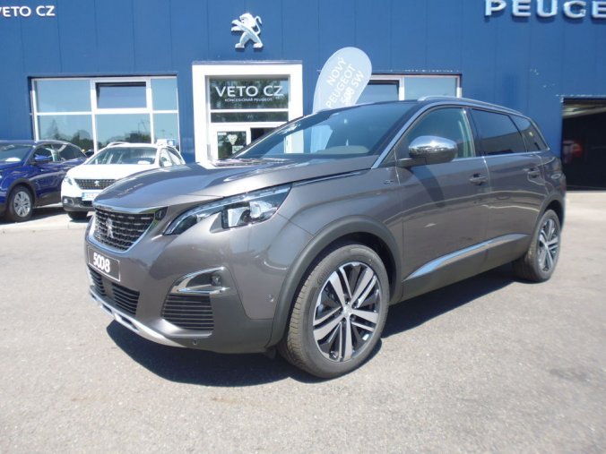 Peugeot 5008, GT 2.0BHDi 180k EAT8 + NAPPA, barva šedá