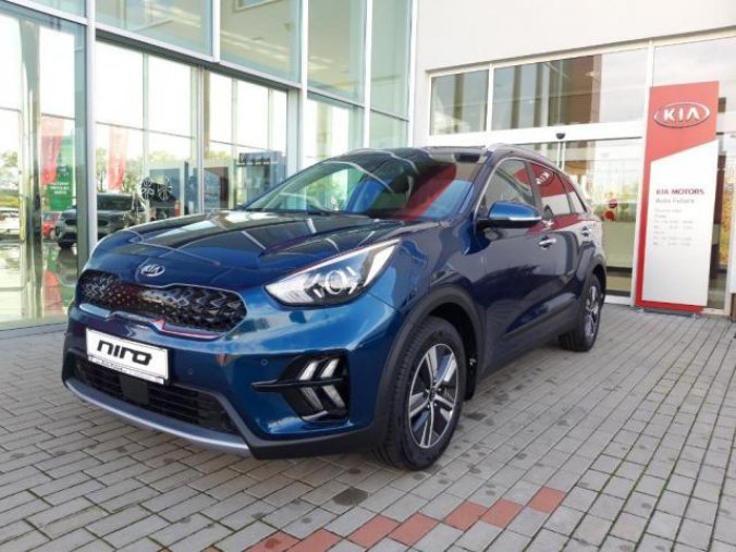 Kia Niro, 1,6 GDi HEV Exclusive Style, barva modrá