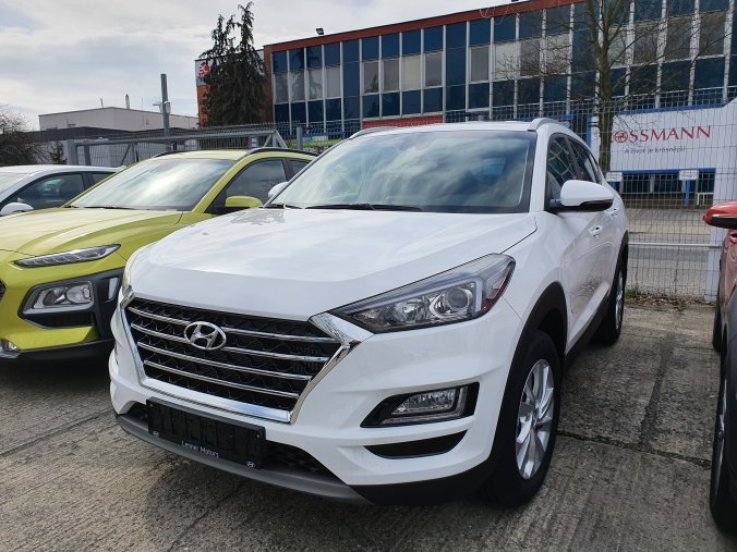 Hyundai Tucson, 1,6 T-GDi 130 kW (95 NAT) 7 st. DCT 4×4, barva bílá