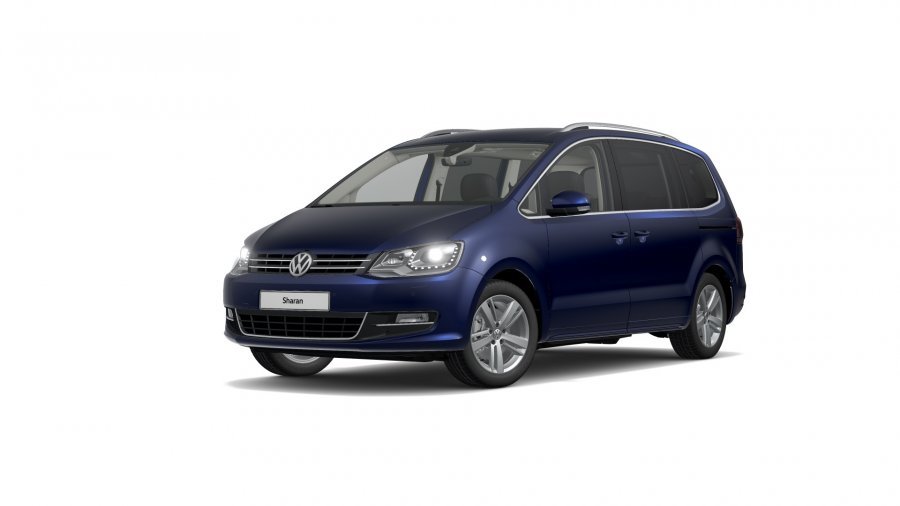 Volkswagen Sharan, Sharan Highline 1,4 TSI 6DSG, barva modrá