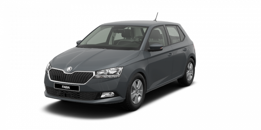 Škoda Fabia, 1,0 TSI 70 kW 5-stup. mech., barva šedá