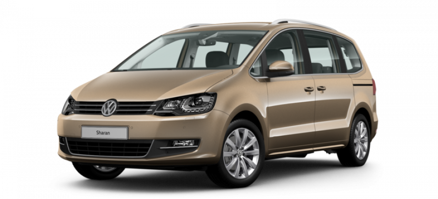 Volkswagen Sharan, 2,0 TDI BMT SCR 6DSG, barva zlatá