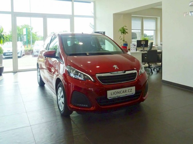 Peugeot 108, ACTIVE 1.0 72k MAN5, barva červená