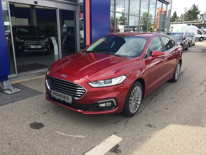 Ford Mondeo, Titanium, 5dveřová, 2.0 EcoBlue 110 kW/150 k, 8st. automatická, barva červená