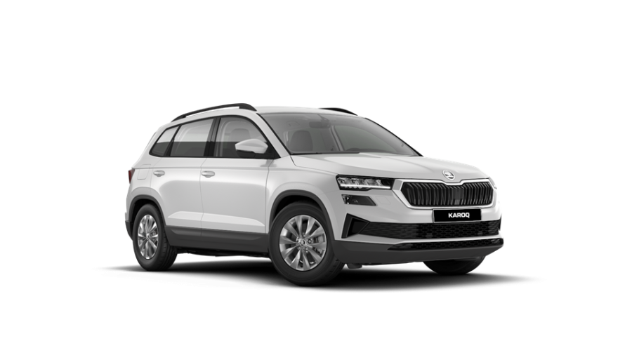 Škoda Karoq, 1,5 TSI 110 kW 6-stup. mech., barva bílá