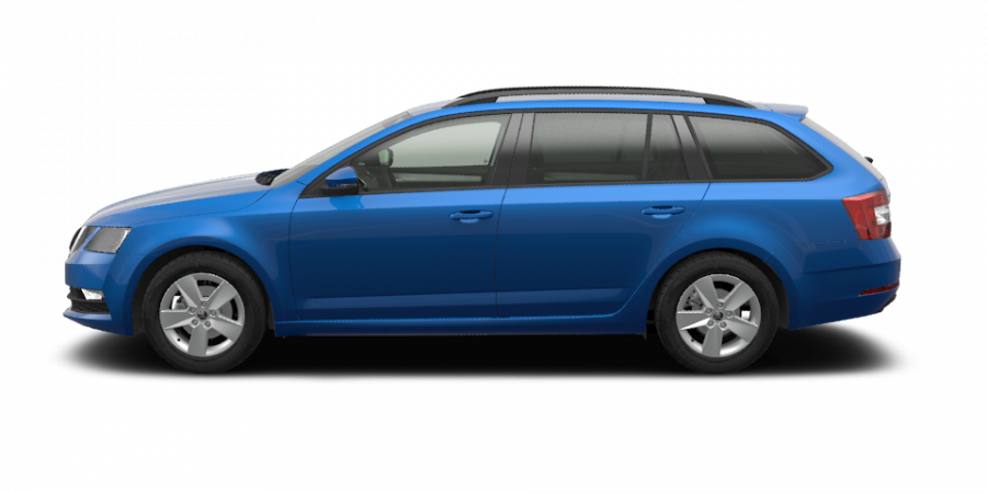 Škoda Octavia, 1,5 TSI 110 kW 6-stup. mech., barva modrá