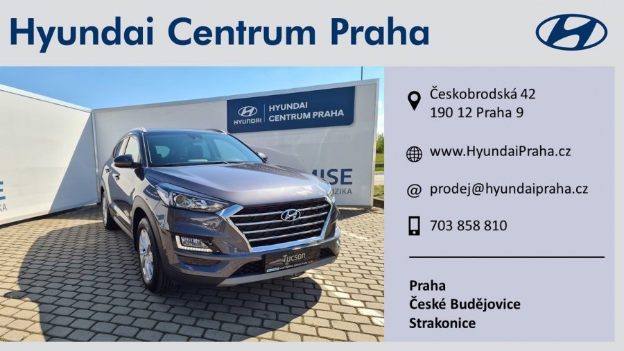 Hyundai Tucson, 1,6 CRDi 100 kW (diesel) 6 st. man 4×4, barva šedá