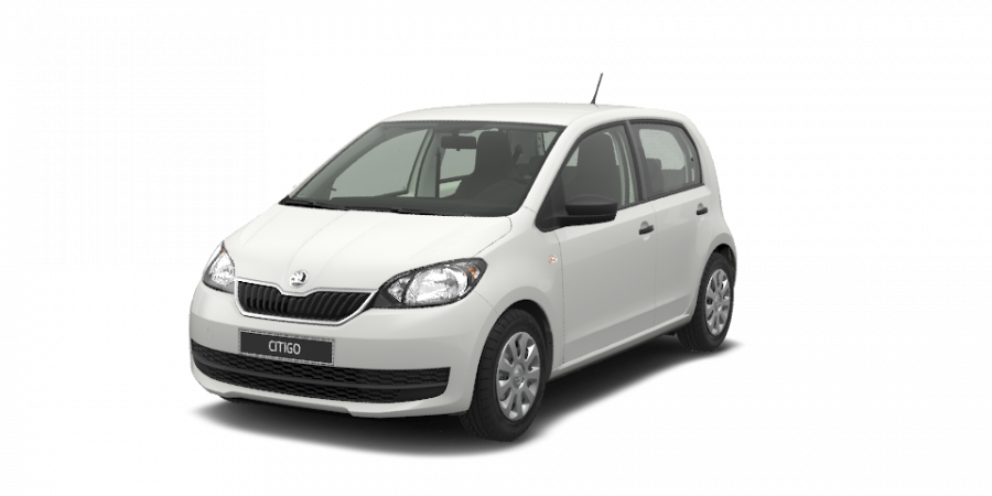 Škoda Citigo, 1,0 MPI 50 kW 5-stup. mech., barva bílá