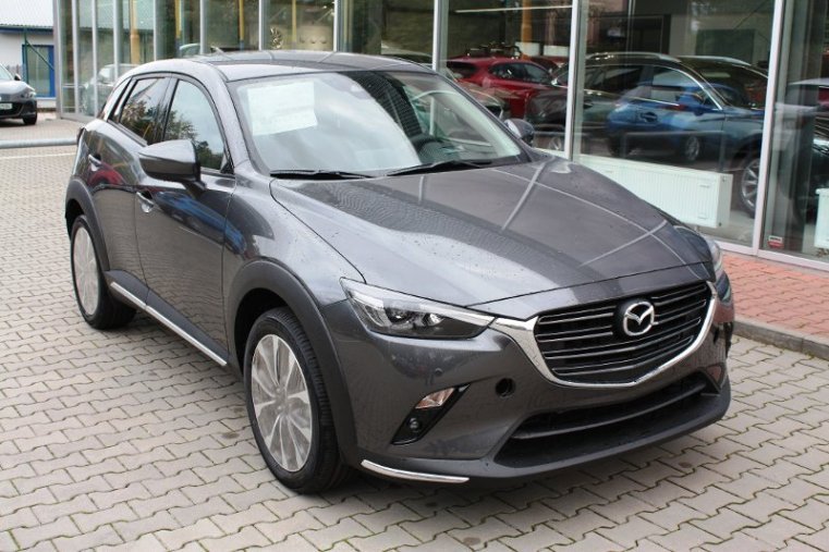 Mazda CX-3, SKYACTIV-G, barva šedá