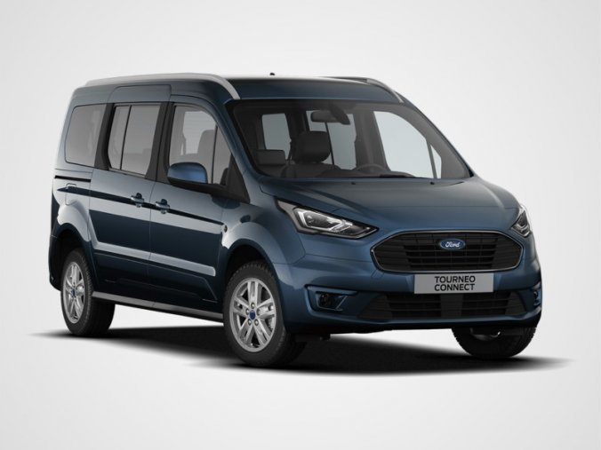 Ford Tourneo Connect, 1.5 EcoBlue, barva modrá