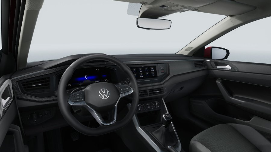 Volkswagen Polo, Polo People 1,0 TSI 5G, barva červená