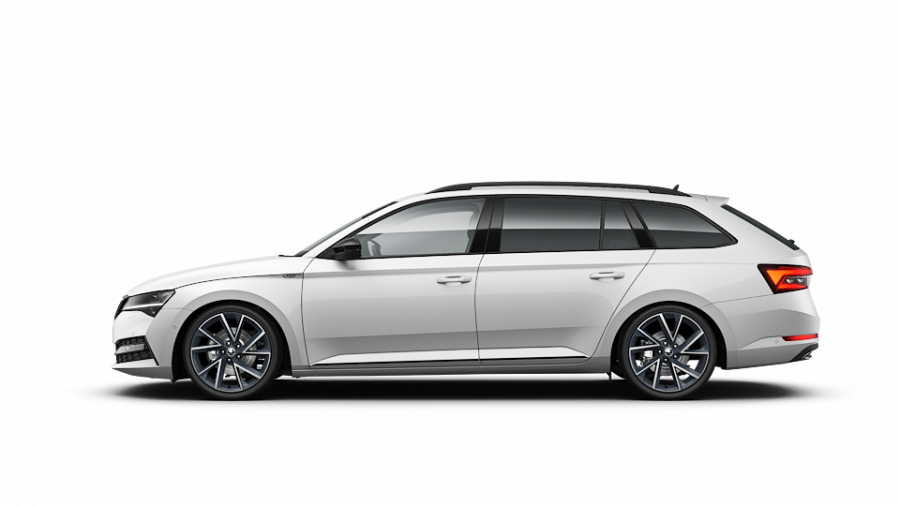 Škoda Superb, 2,0 TDI 147 kW 7-stup. automat. 4x4, barva bílá