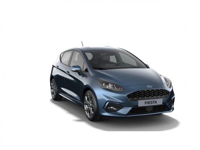 Ford Fiesta, hatchback, ST-Line 5D 1,0 EcoBoost (mHEV) 92 kW / 125 k, barva modrá