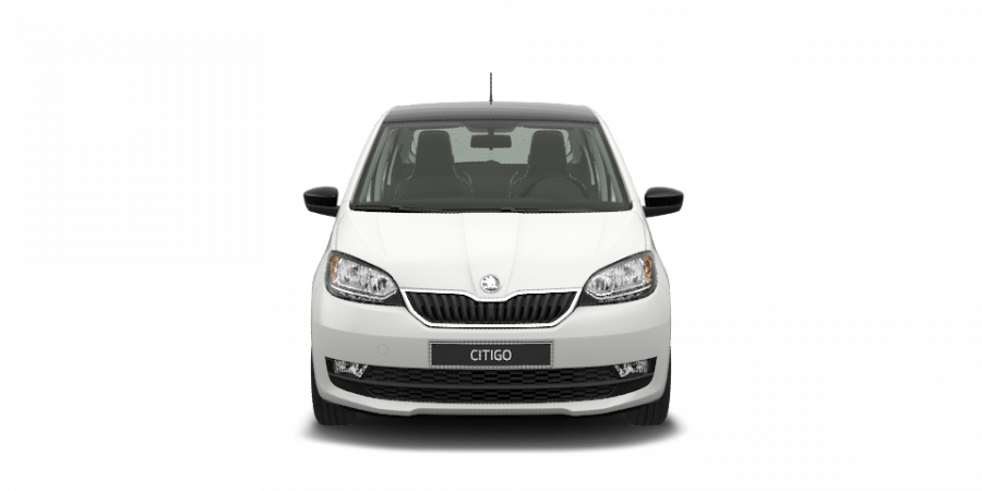 Škoda Citigo, 1,0 MPI 44 kW 5-stup. mech., barva bílá