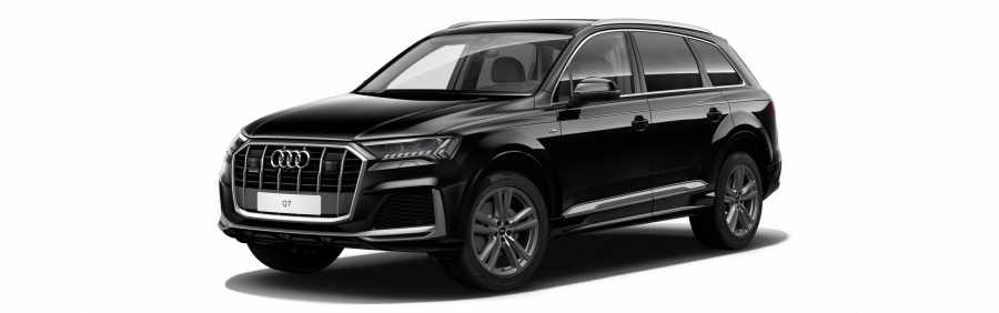 Audi Q7, Q7 S line 50 TDI quattro, barva černá