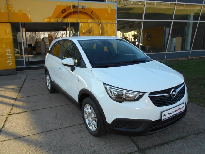 Opel Crossland X, SMILE 1,2 60kW, barva bílá