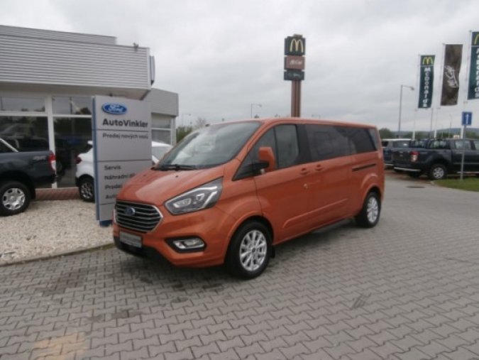 Ford Tourneo Custom, 2.0 EcoBlue, barva oranžová