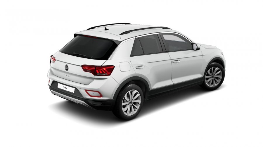 Volkswagen T-Roc, T-Roc Life 1,5 TSI 110 kW 7DSG, barva bílá