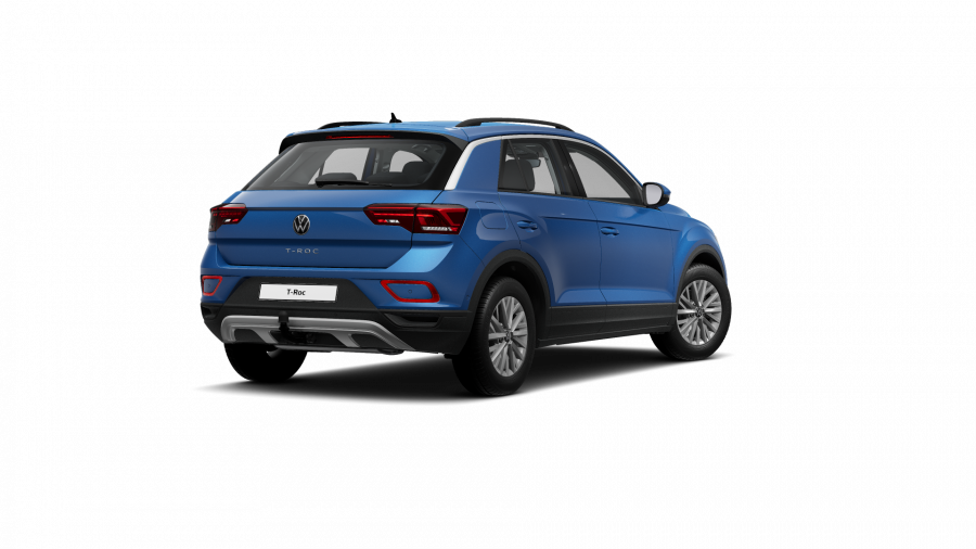 Volkswagen T-Roc, T-Roc Life 1,0 TSI 81kW 6G, barva modrá