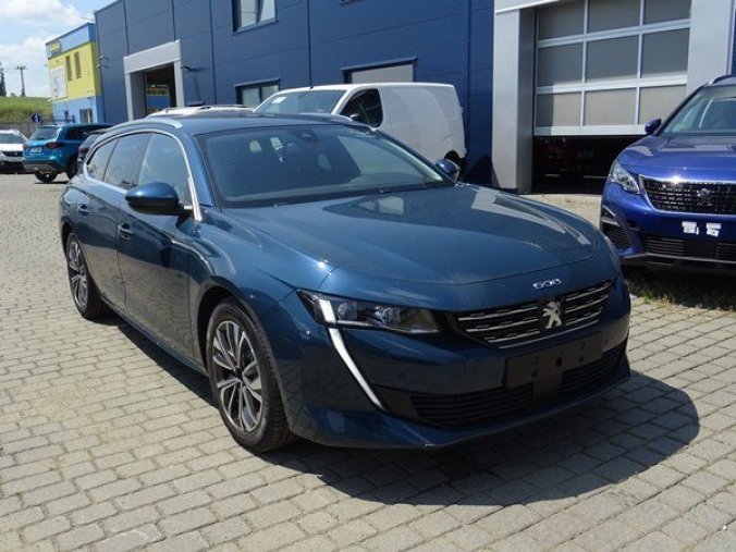 Peugeot 508, SW ALLURE BlueHDi 160k S&S EAT8, barva modrá