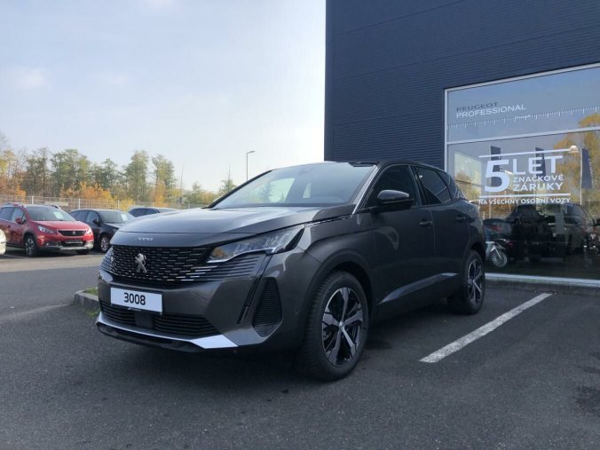 Peugeot 3008, Peugeot 3008 ALLURE 1.5 BHDi 130k EAT8, barva šedá