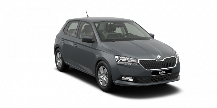 Škoda Fabia, 1,0 TSI 70 kW 5-stup. mech., barva šedá